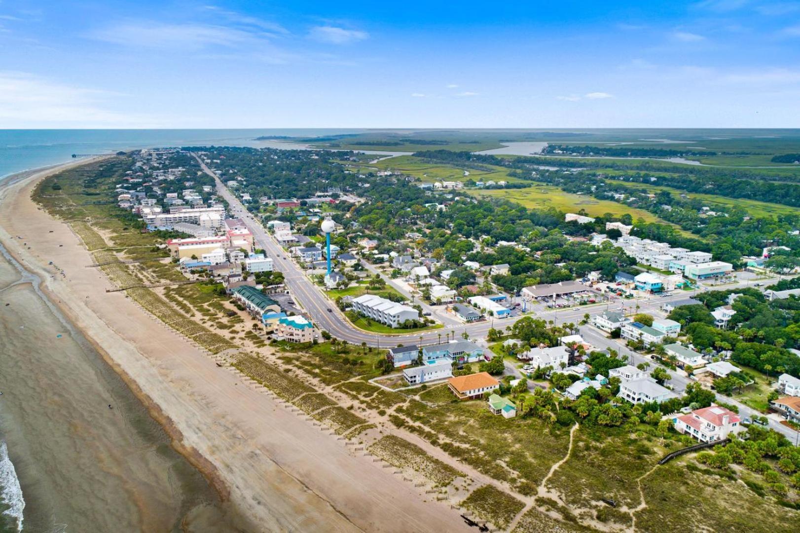 Villa By The Sea Tybee Island Esterno foto