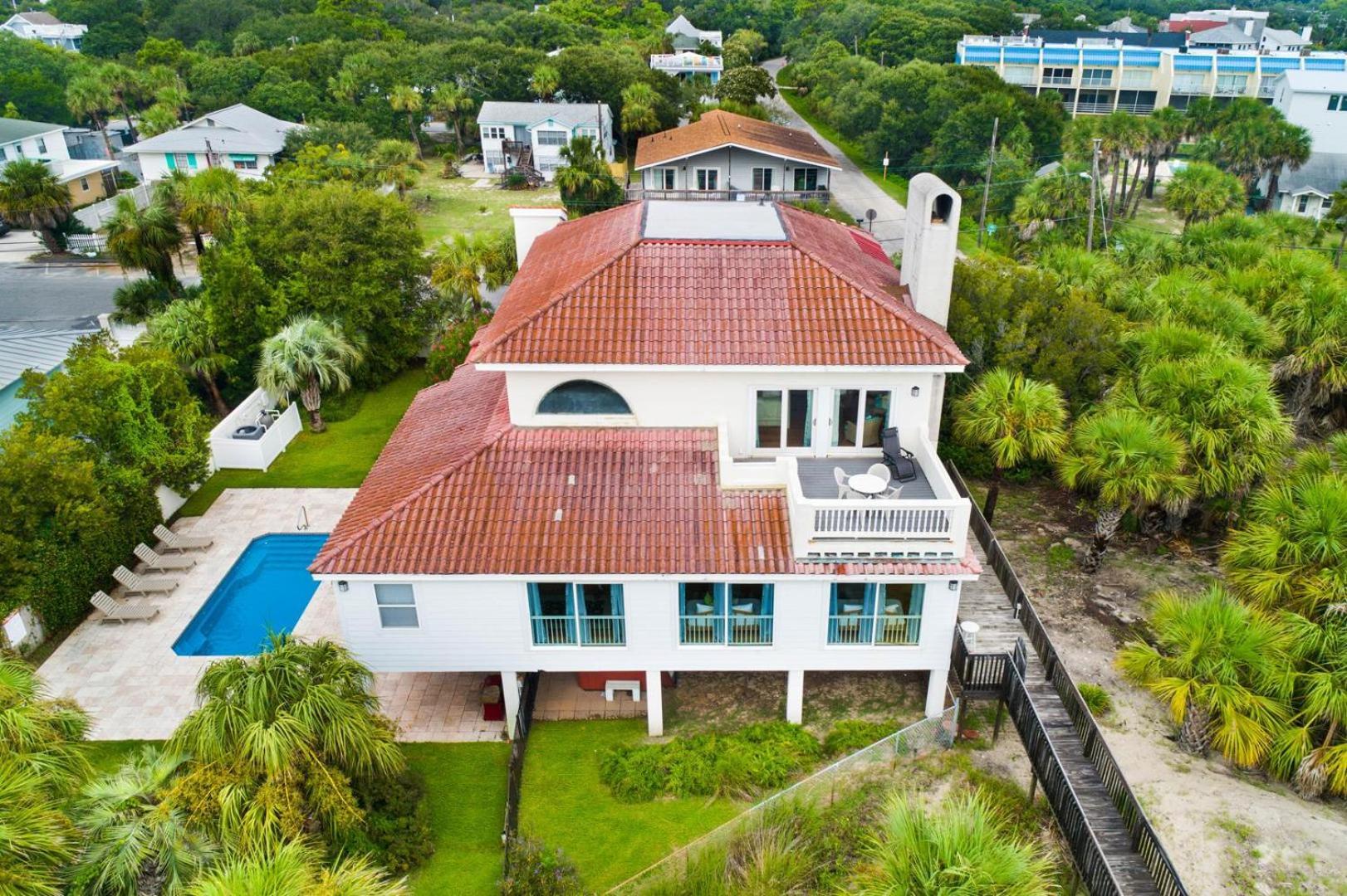 Villa By The Sea Tybee Island Esterno foto